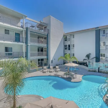 Ferienwohnung Lux Oasis In West Hollywood, Free Parking & Swimming Pool Los Angeles Exterior foto